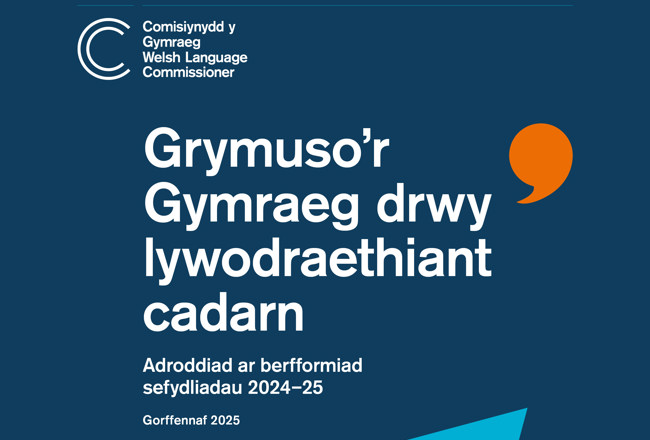 Clawr yr adroddiad